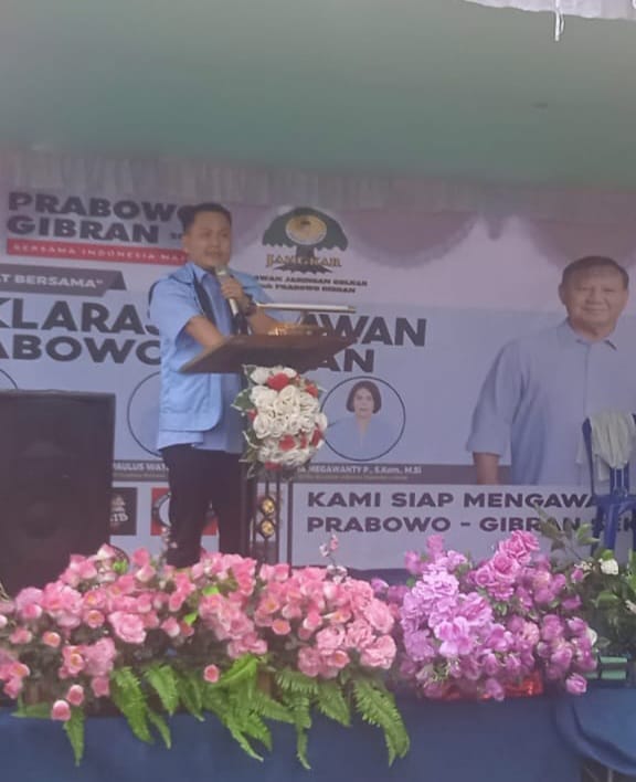 Lisman Hasibuan Turun Gunung Temui Para Relawan Simpatisan Prabowo-Gibran di Manokwari Papua Barat
