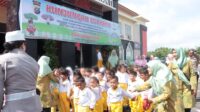 Polisi sahabat anak Edukatif TK Kemala Bhayangkari 09 ke Polres Kepulauan Meranti
