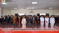 Bupati Nias Lantik Dan Pejabat Administrator Serta Pejabat Fungsional