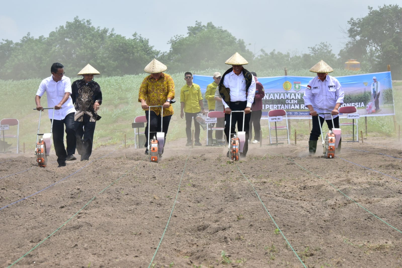 Kementan Dan Bappenas Mengajak Semua Stakeholder Menyambut Masa Panen Raya 2024