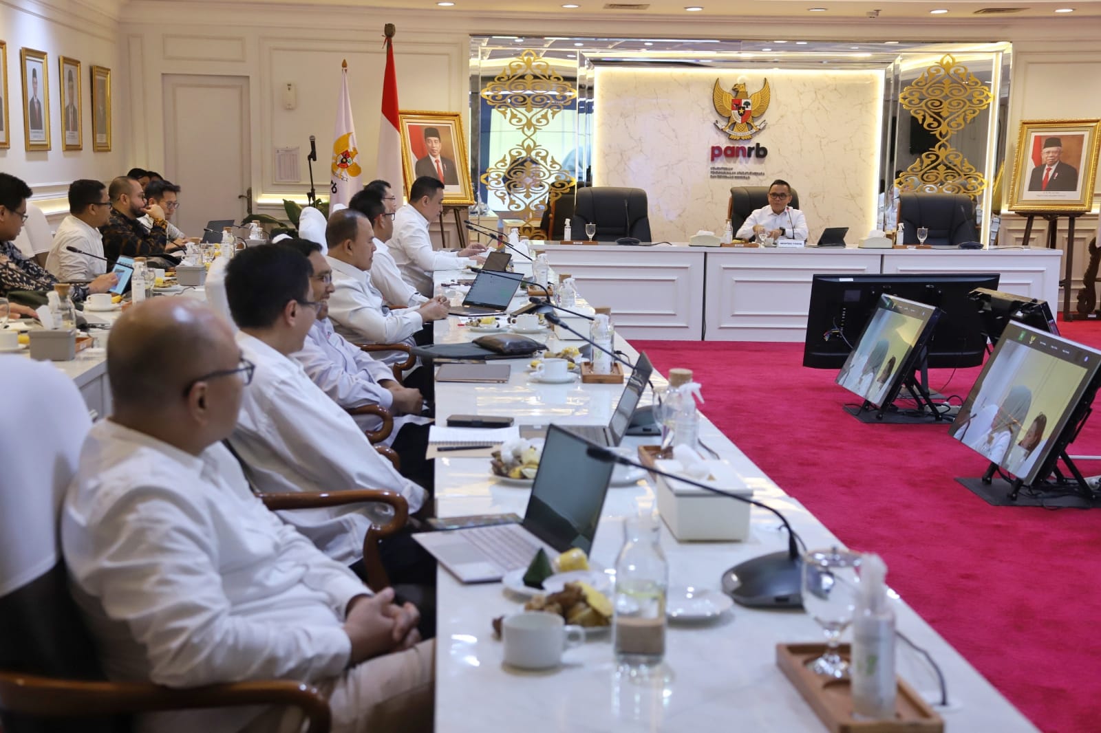 Menteri PANRB Melakukan  Pembahasan Lanjutan Rencana Pelucruran INA Digital dan Keberlanjutannya