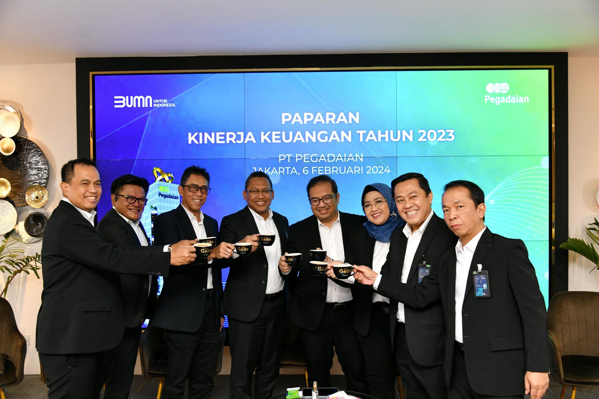 Pegadaian Cetak Laba 4,38T Selama Tahun 2023