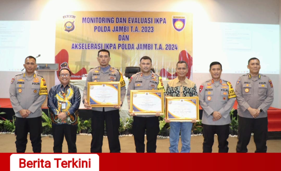Pembukaan Monitoring dan Evaluasi IKPA Polda Jambi TA. 2023 dan Akselerasi IKPA Polda Jambi TA. 2024, Langsung Dipimpin Kapolda Jambi