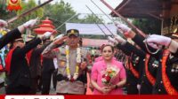 Serah Terima Jabatan Kapolres Sarolanun AKBP Budi Prasetya, S.IK. MSI Menjabat Kapolres Sarolangun Yang Baru