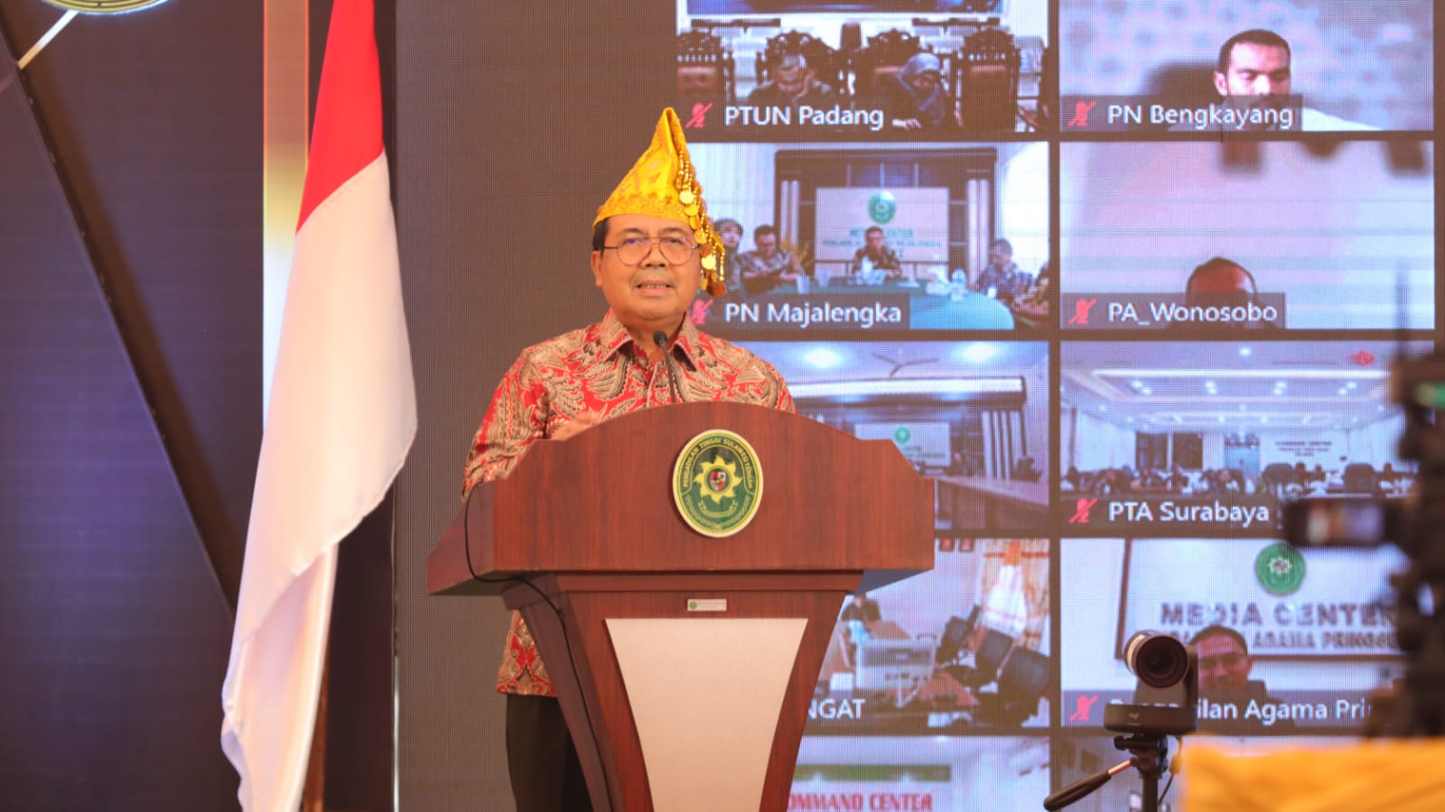 Tingkatkan Pelayanan Prima ,Mahkamah Agung Resmikan 25 Gedung Baru