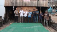 Polres Meranti Lakukan Pengecekan Kapal Pengangkut Logistik Pemilu 2024
