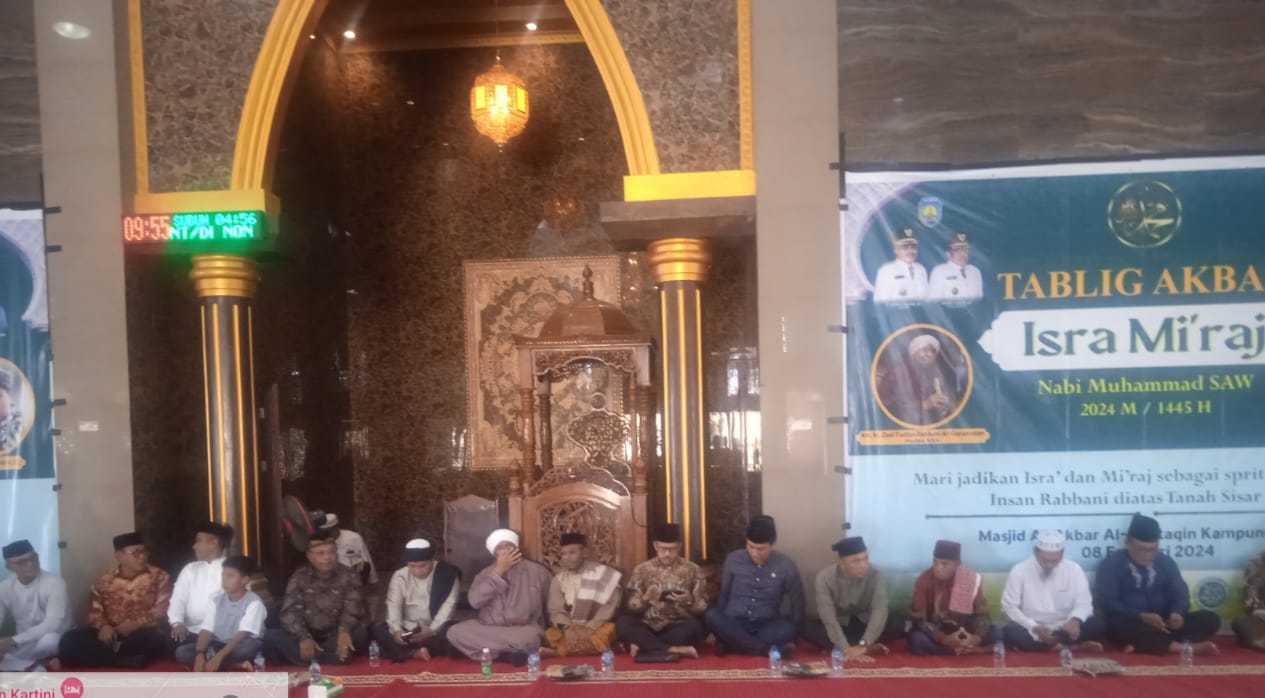 Gelar Tablig Akbar Isra Mi'raj Nabi Muhammad SAW 2024 M/1445 H DiTeluk Bintuni