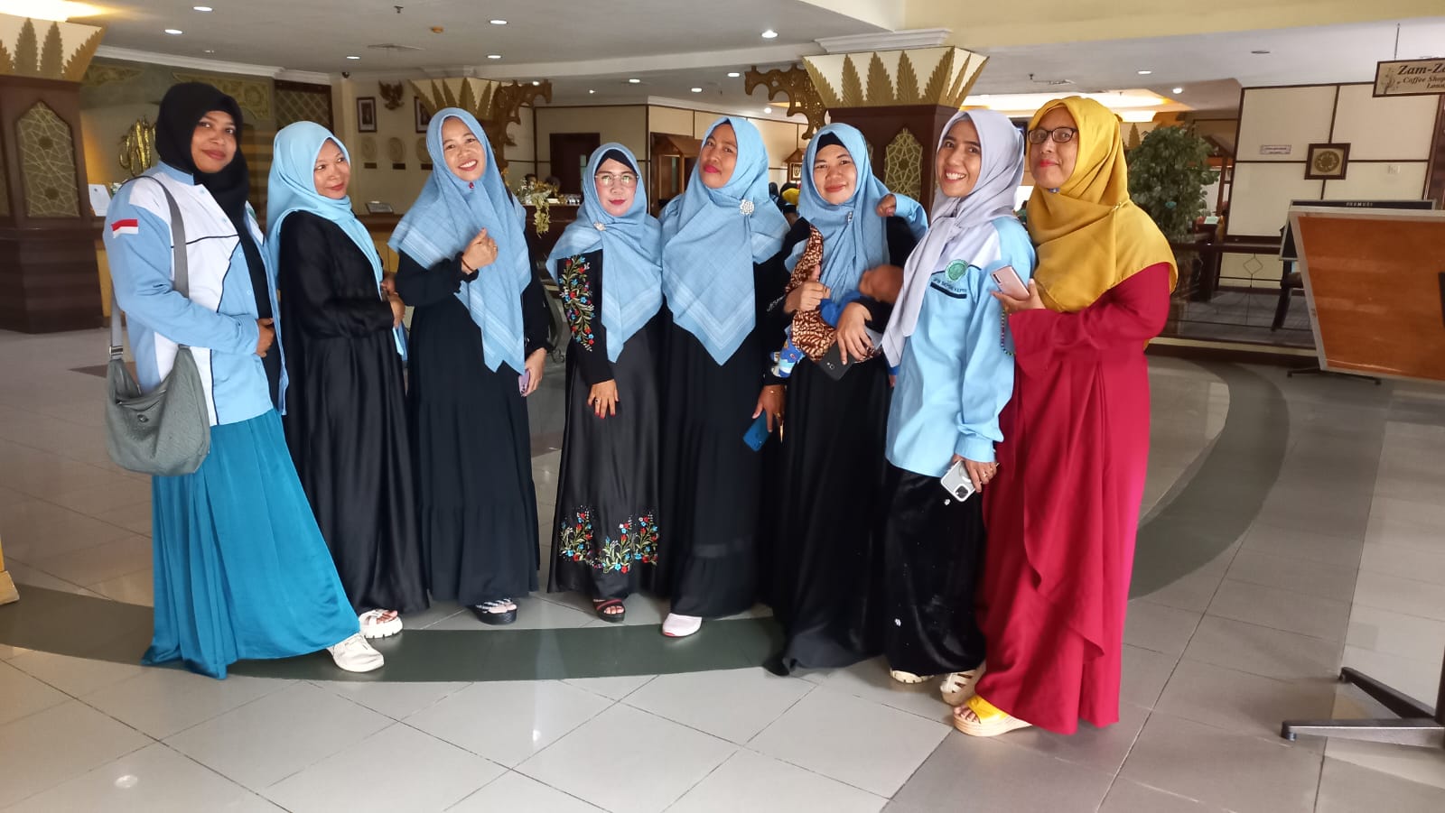 Dihadiri oleh Sekda Batam H Jepridin ,Ketua Umum BKPRMI Kepri ,Zaini Cholis dan di dampingi Seketaris dan Bendahara BKPRMI