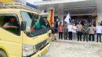 Polres Tulang Bawang Kawal Ketat Pendistribusian Logistik Pemilu ke PPK, AKBP James: Jangan Underestimate