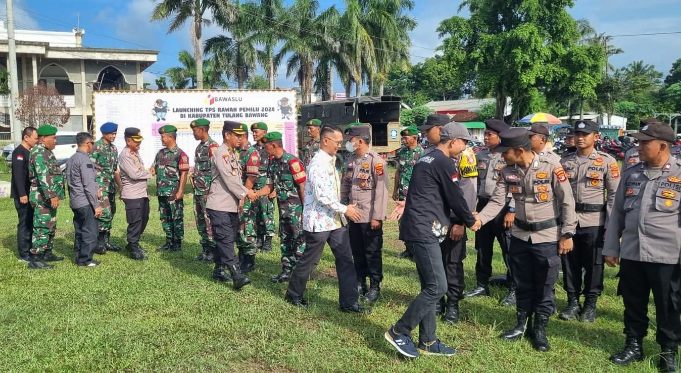 Hadiri Apel Siaga Pengawasan Masa Tenang Pemilu 2024, Kompol Mutolib Ingatkan Ini Kepada Seluruh Personel