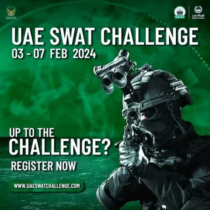 Polri Berangkatkan Pasukan Elite Korp Brimob Ke Sl Raweyah Dubai,Uni Emirat Arab, Mengikuti UAE SWAT Challenge Ke-5 Tahun 2024