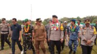 Rombongan Kapolda Riau Tinjau TPS di Pulau Rangsang, Pastikan Logistik Terdistribusi
