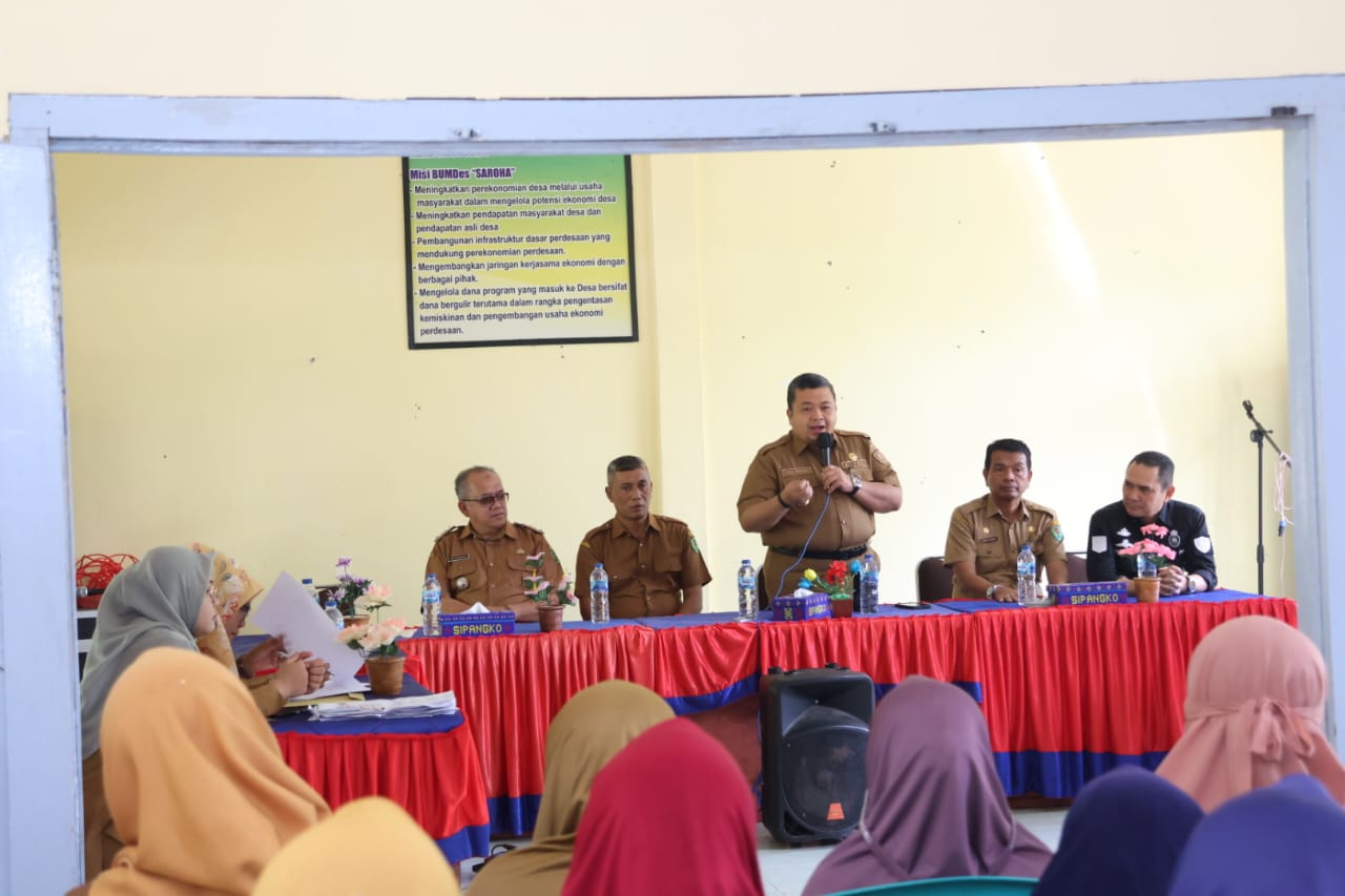 Bupati Tapsel Lakukan Monitoring Persiapan Pilpres dan Pileg 2024