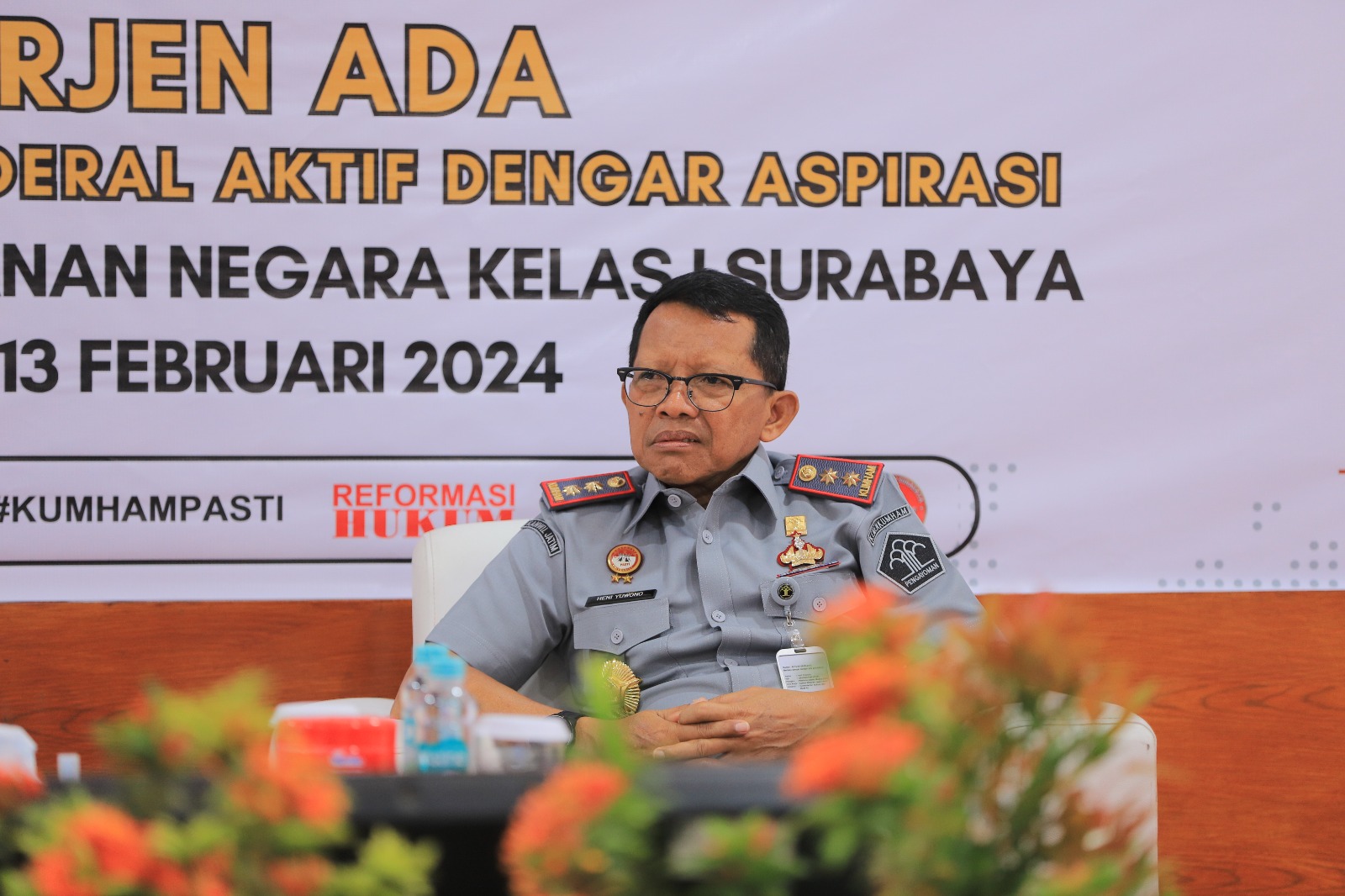 Manfaatkan Forum Irjen ADA untuk Kawal Revitalisasi Rutan Surabaya