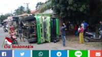 Kecelakaan tunggal Dijalan Lintas Tebo Jambi KM 15 Desa Mengupeh Kecamatan Tengah Ilir Kabupaten Tebo