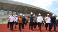 Persiapan PON XXI Aceh-Sumut 2024, Menpora Dito Bareng Menko PMK , Didampingi Pj Gubernur Tinjau Venue Atletik dan Stadion Utama Sumut