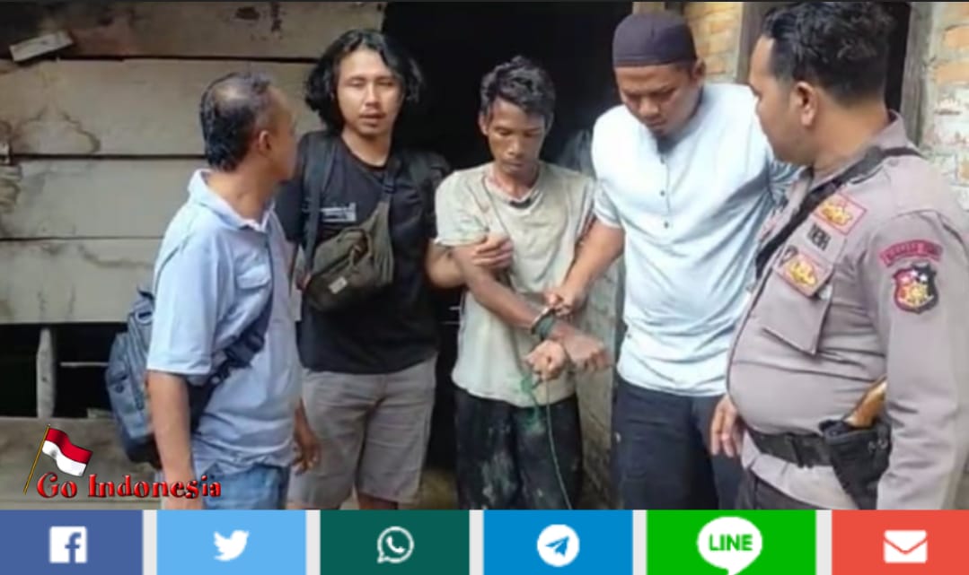 Sadis!! Seorang Ayah ODGJ di Tambang Baru Merangin Tega Bunuh Anak Kandung