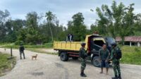 Laksanakan Kegiatan Swiping Cegah Penyelundupan Barang Ilegal Di wilayah Perbatasan