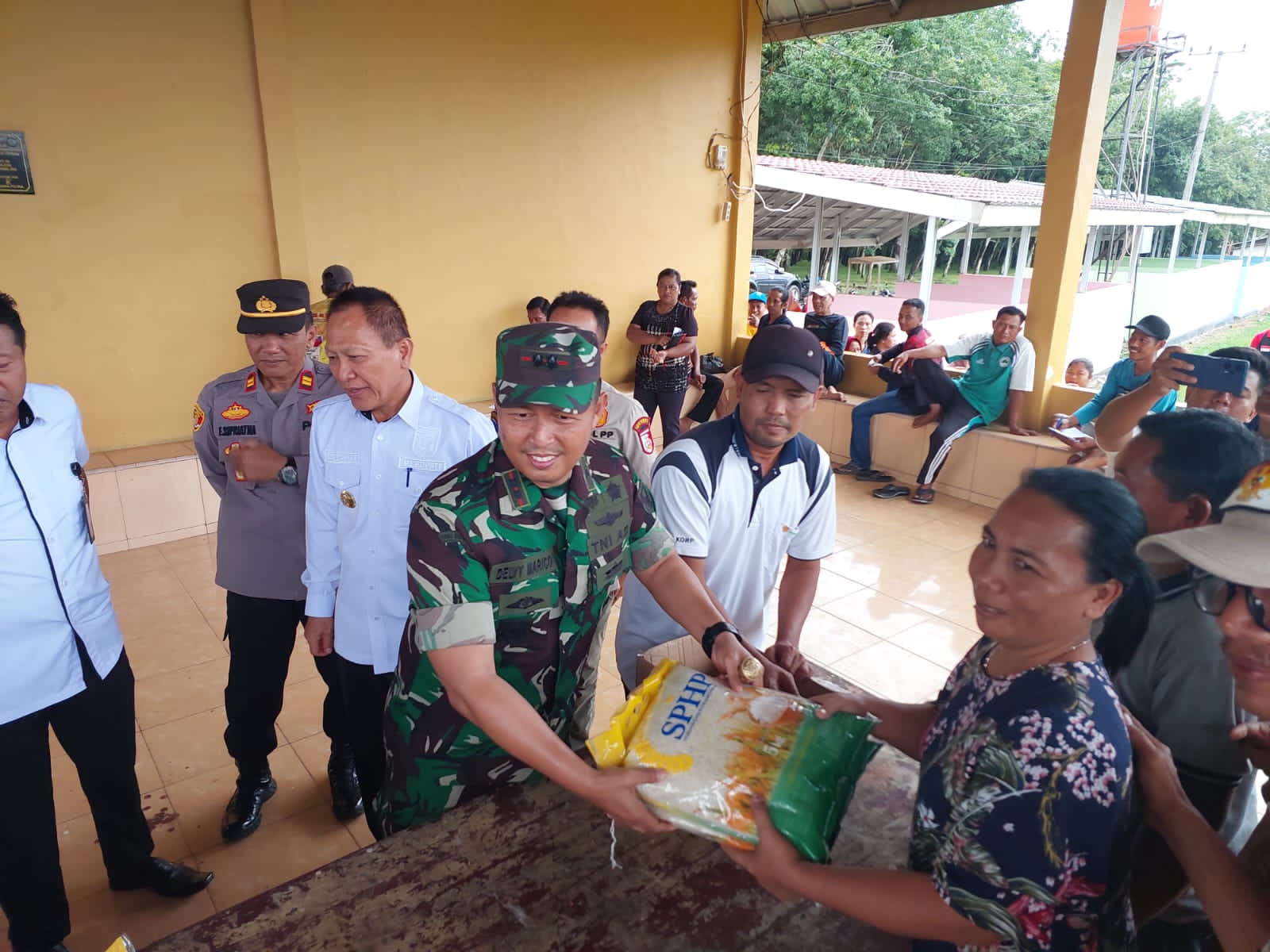 Komandan Kodim 0426/Tulang Bawang, Letkol Kav Delvy Marico, S.E., M.I.P. Komitmen Lawan Stunting 