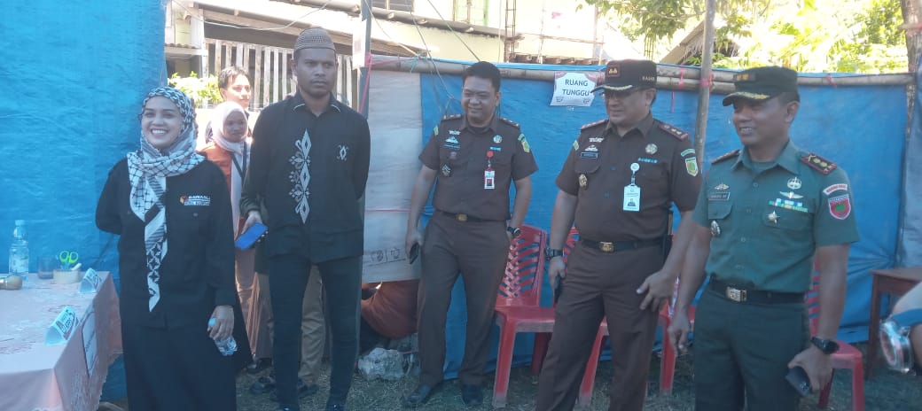 Cek Persiapan PSU KPU dan Forkopimda Tinjau TPS 02 Putabangun