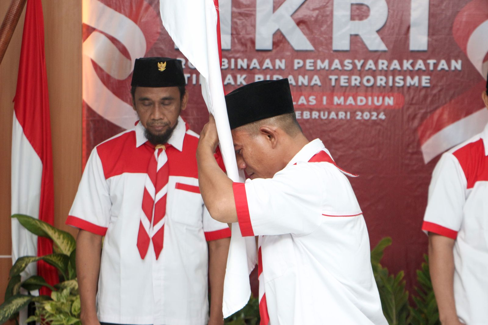 Program Deradikalisasi Lapas Kelas I Madiun Berhasil, Tiga Narapidana Kasus Terorisme Ikrar Setia NKRI