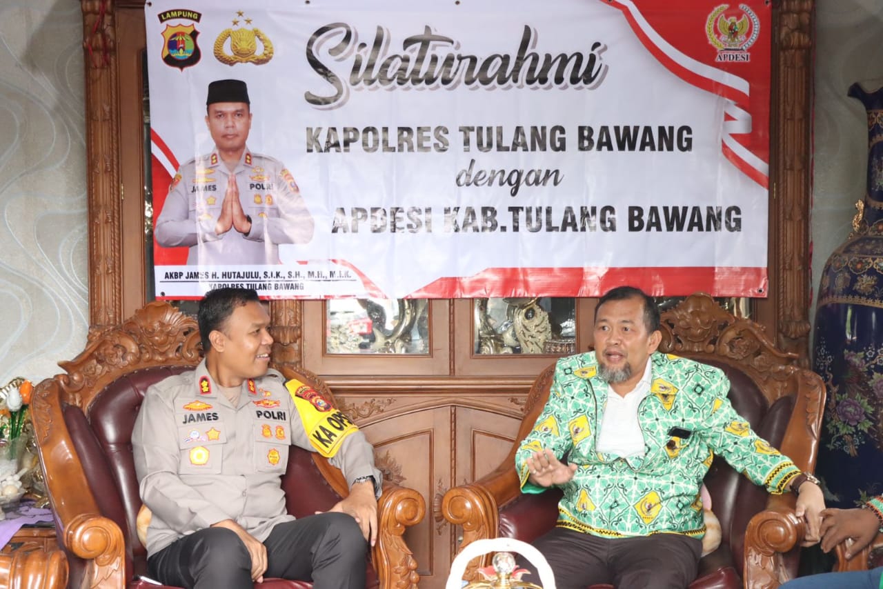 AKBP James Dapat Apresiasi Dari APDESI Kabupaten Tulang Bawang, Ini Penyebabnya