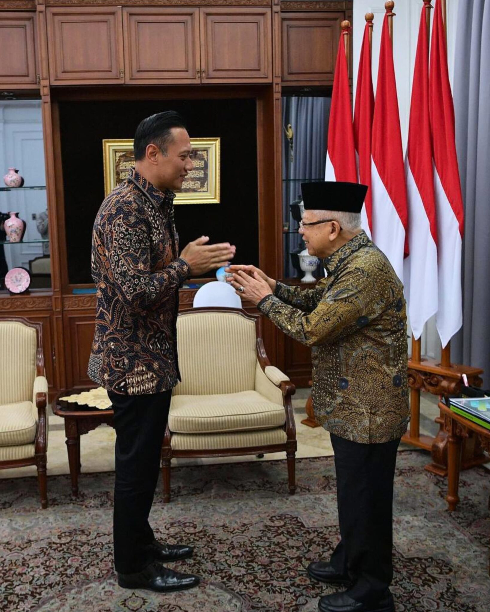 Silaturahmi ke Kediaman Wapres RI, Menteri ATR/Kepala BPN Dapat Nasihat Soal Pertanahan dan Tata Ruang
