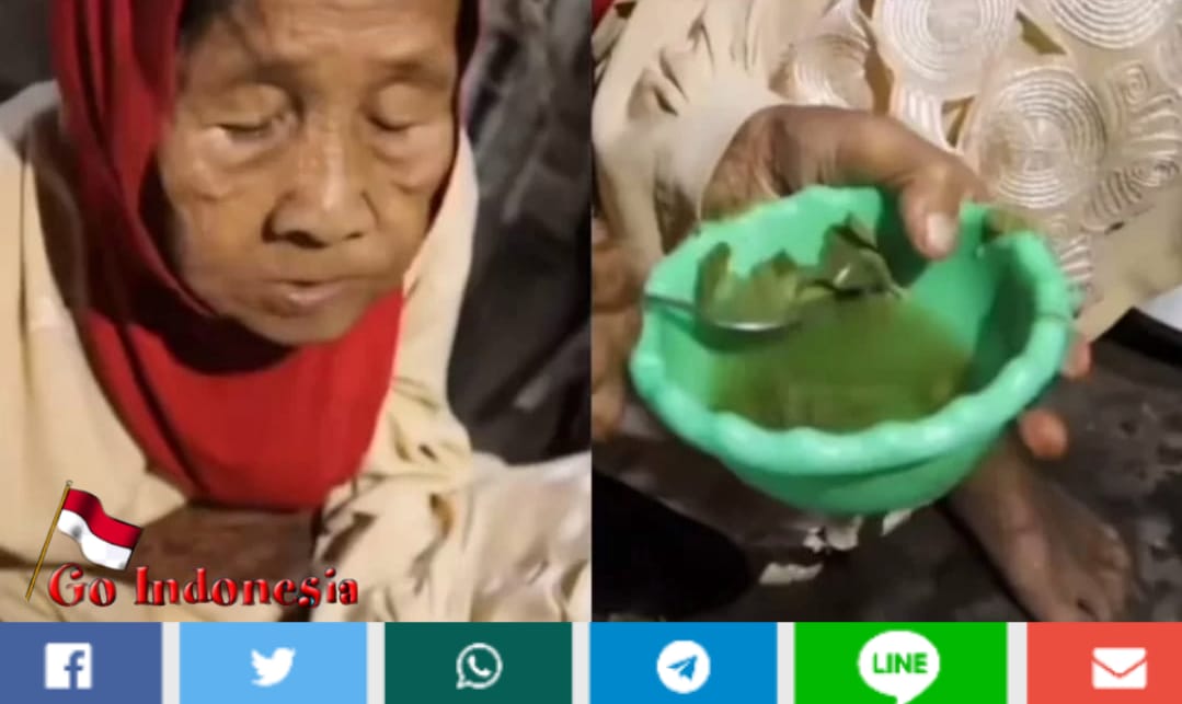 Kelaparan Sebatang Kara Nenek Mursi di Lampung Hanya Makan Daun Singkong Karena Beras Mahal
