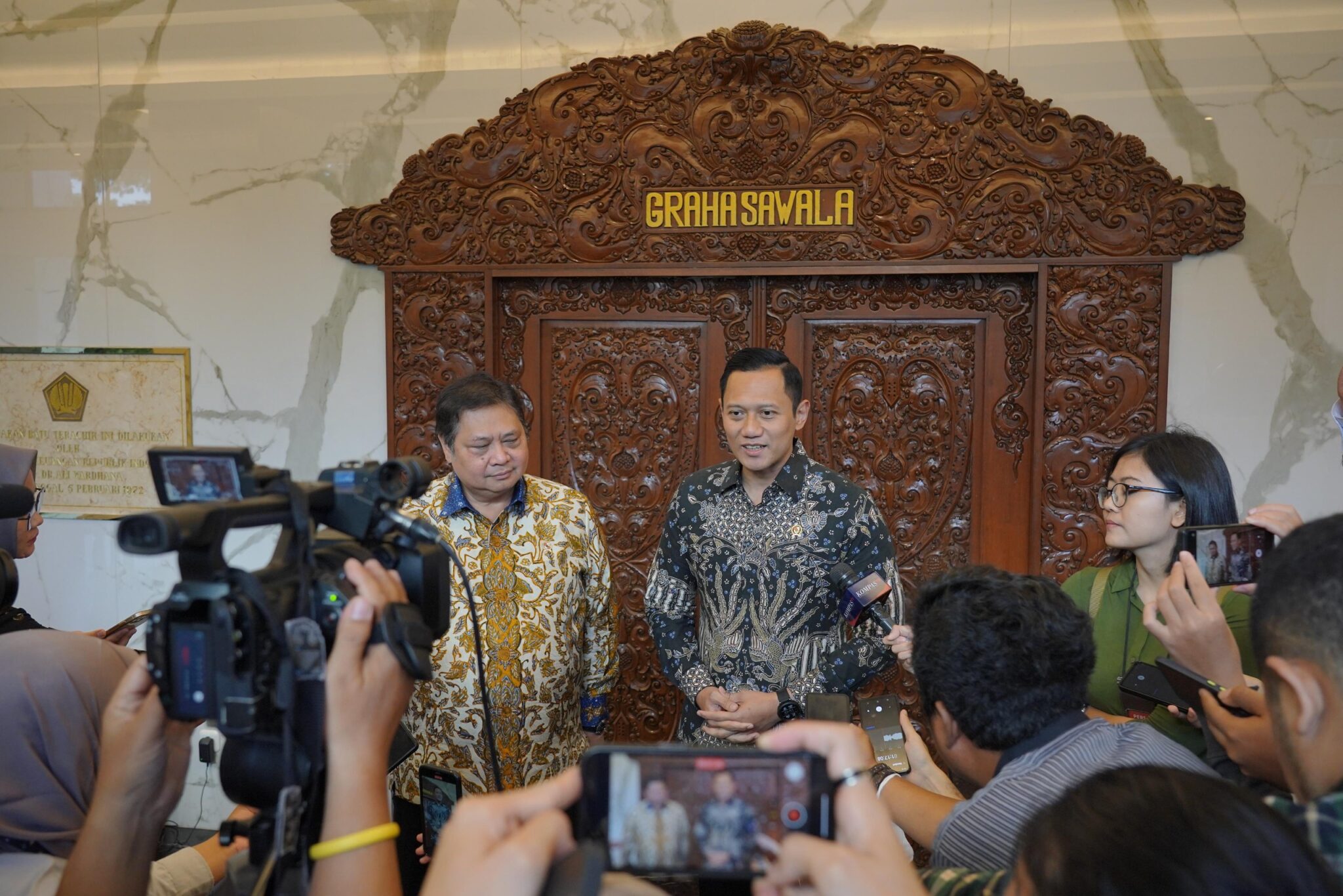 Menteri ATR/Kepala BPN Agus Harimurti Yudhoyono (AHY) Lakukan Koordinasi dengan Kemenko Perekonomian