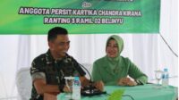 Koramil 02 /Belinyu menerima Kunker Dandim 0413/Bangka .
