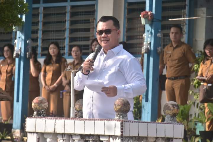 Walikota Gunungsitoli Sowa’a Laoli, SE, M.Si Membuka Secara Resmi Olimpiade OSN Jenjang SD/SMP Kota Gunungsitoli Tahun 2024