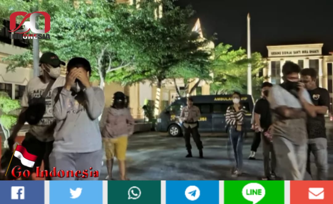 Tiga Pasangan Bukan Suami Istri Terjaring Razia Pekat Polda Jambi