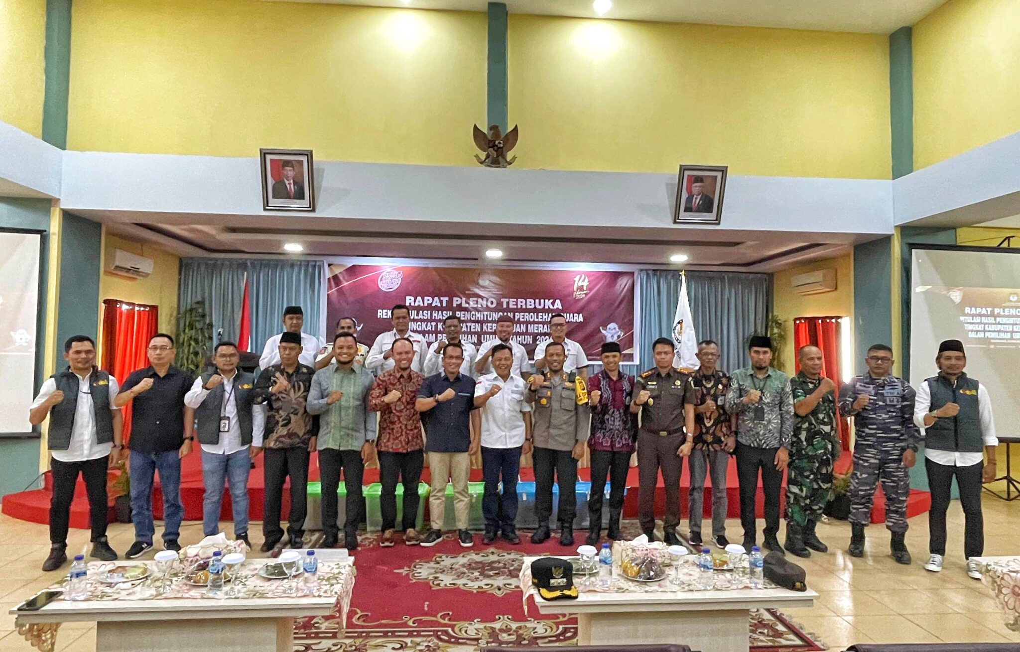 Pemilu di Meranti Berjalan Aman dan Lancar, Plt Bupati Asmar Ucapkan Terima Kasih