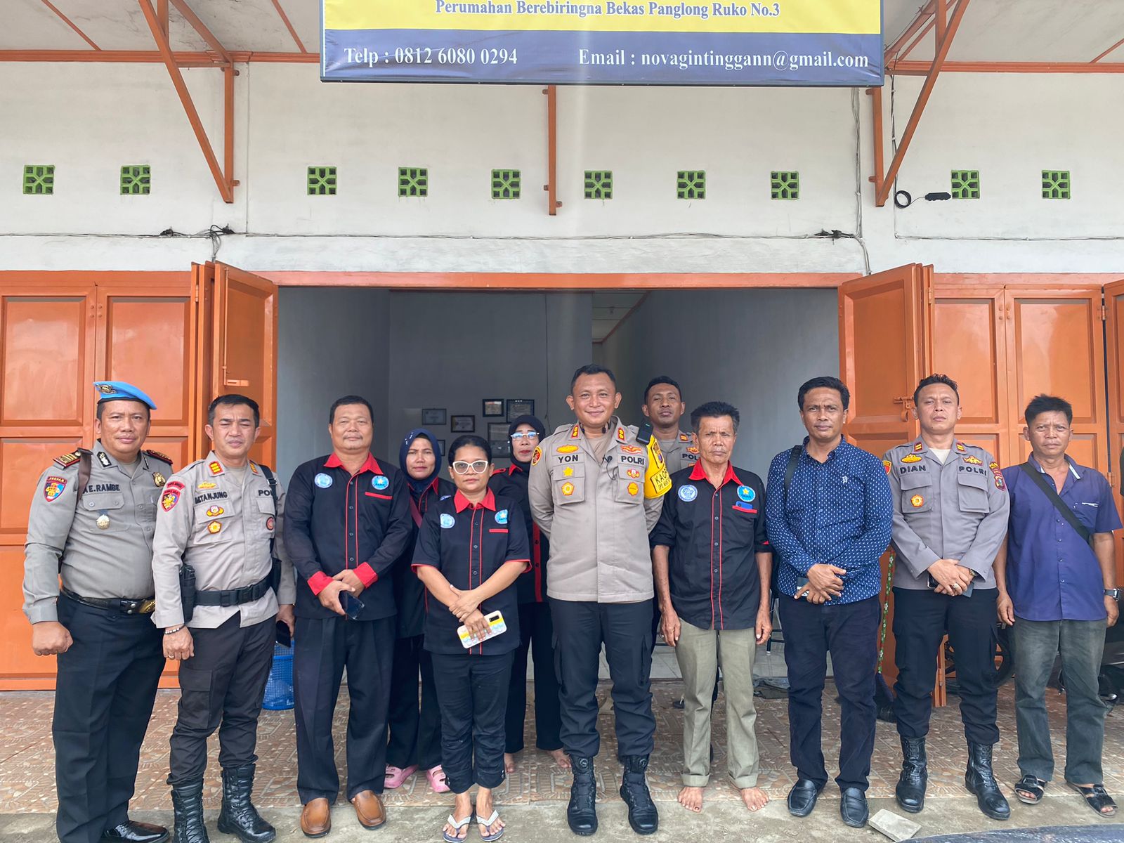 Bersama Perangi Narkoba, Kapolres Tanjung Balai Silaturrahmi ke Kantor GANN