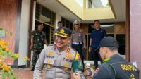 Sidokes Polres Bangka Barat Jaga Kesehatan Personil Pengamanan Rapat Pleno