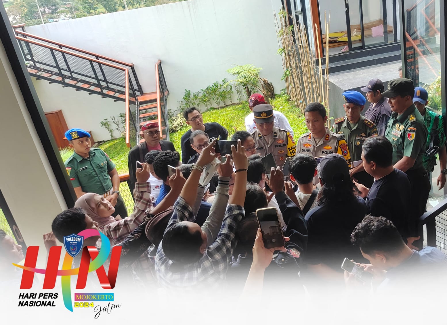 Kedatangan Para Pejabat Mojokerto di HPN 2024, Merupakan Wujud Terjalin Sinergitas Bersama KJJT