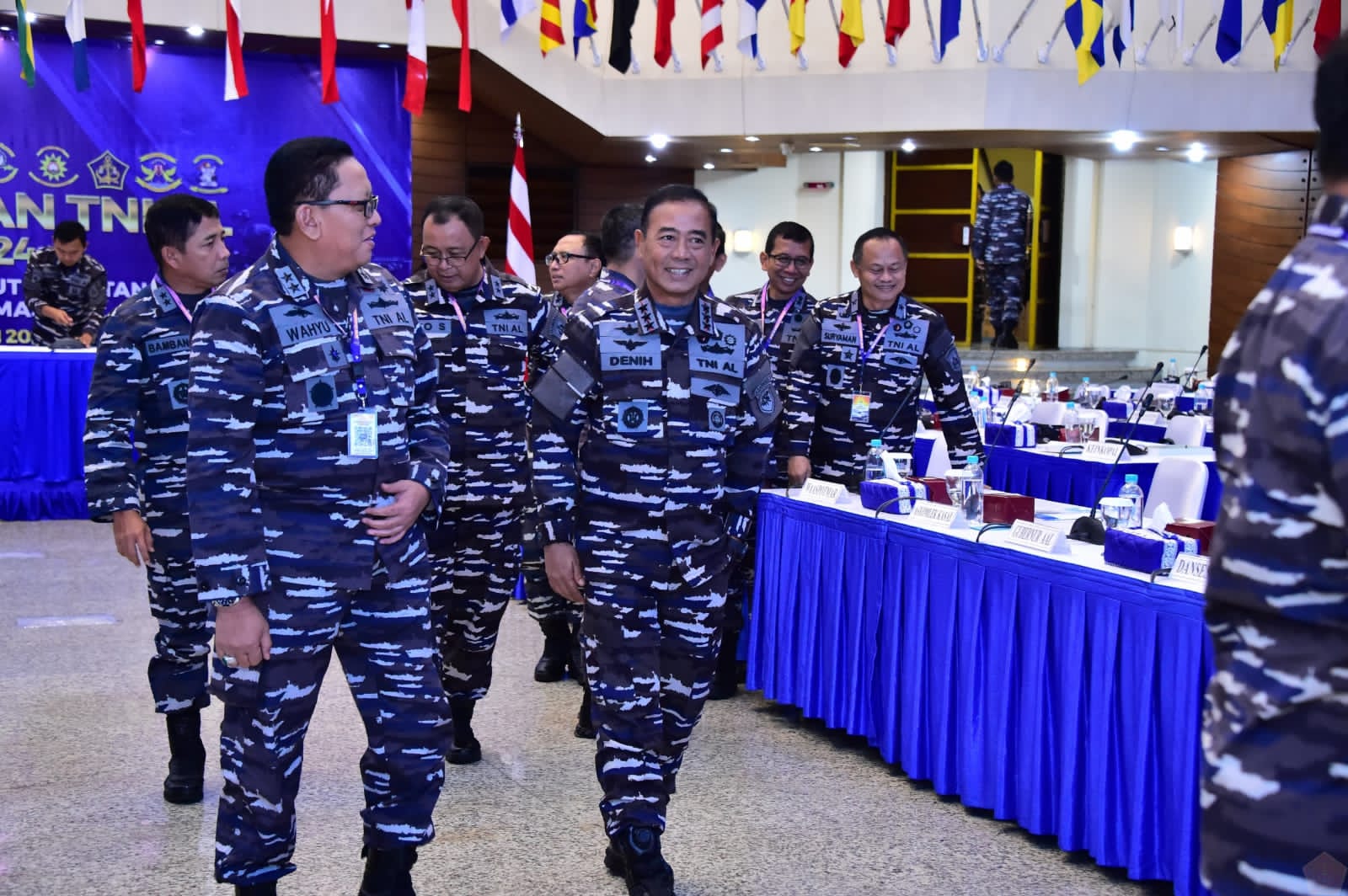 Bentuk Tindak Lanjut Visi dan Arahan Pimpinan, Pangkoarmada II Ikuti Rapim TNI AL