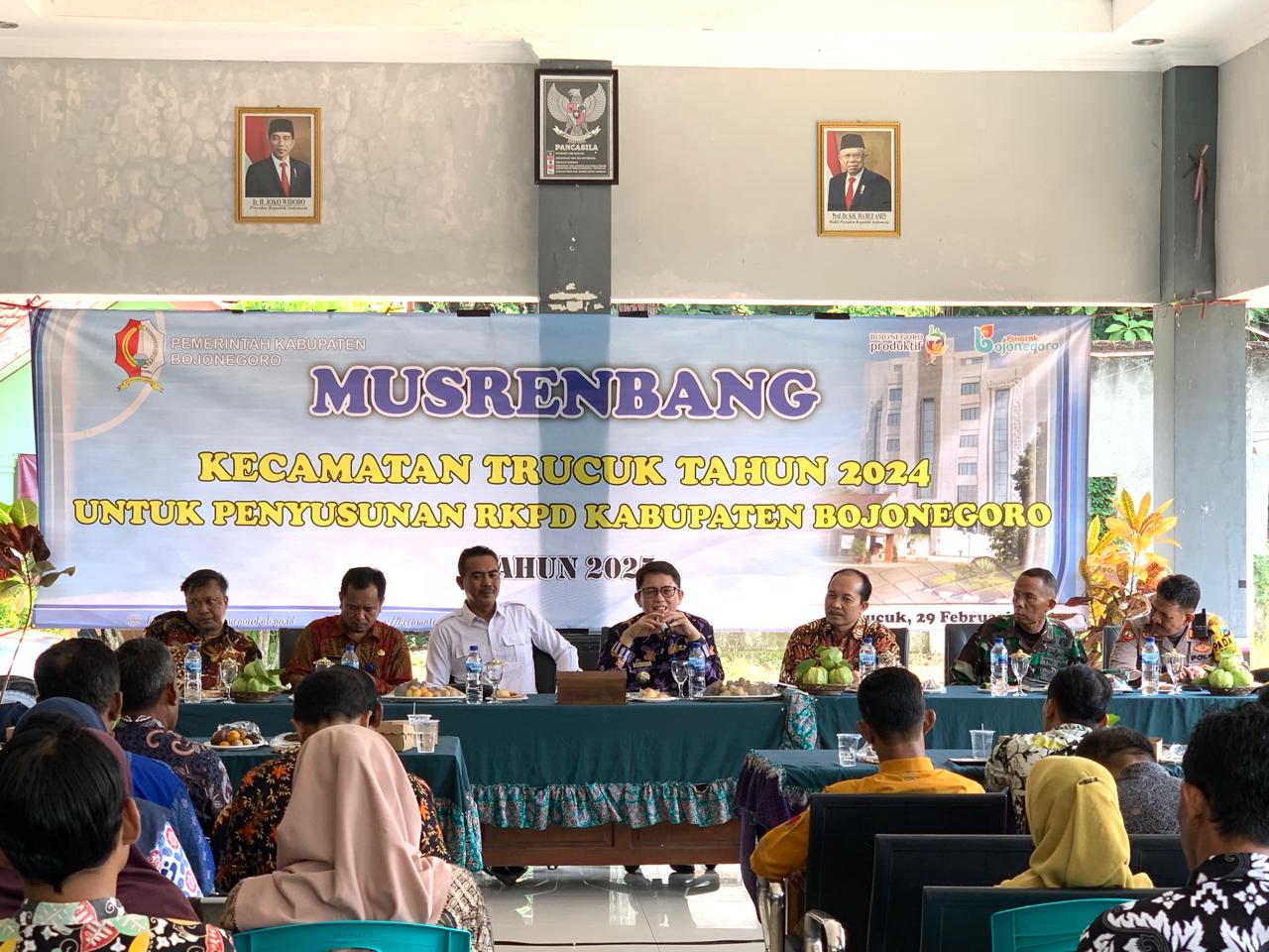 Musrenbang Kecamatan Trucuk Digelar, Pj Bupati Bojonegoro: Ciptakan Kegiatan yang Produktif