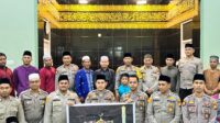 Usai Subuh Berjamaah. Kapolres Meranti Menyampaikan Pesan Pemilu Damai