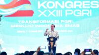 Buka Kongres XXIII PGRI, Presiden Tegaskan Pentingnya Lingkungan Sekolah yang Aman