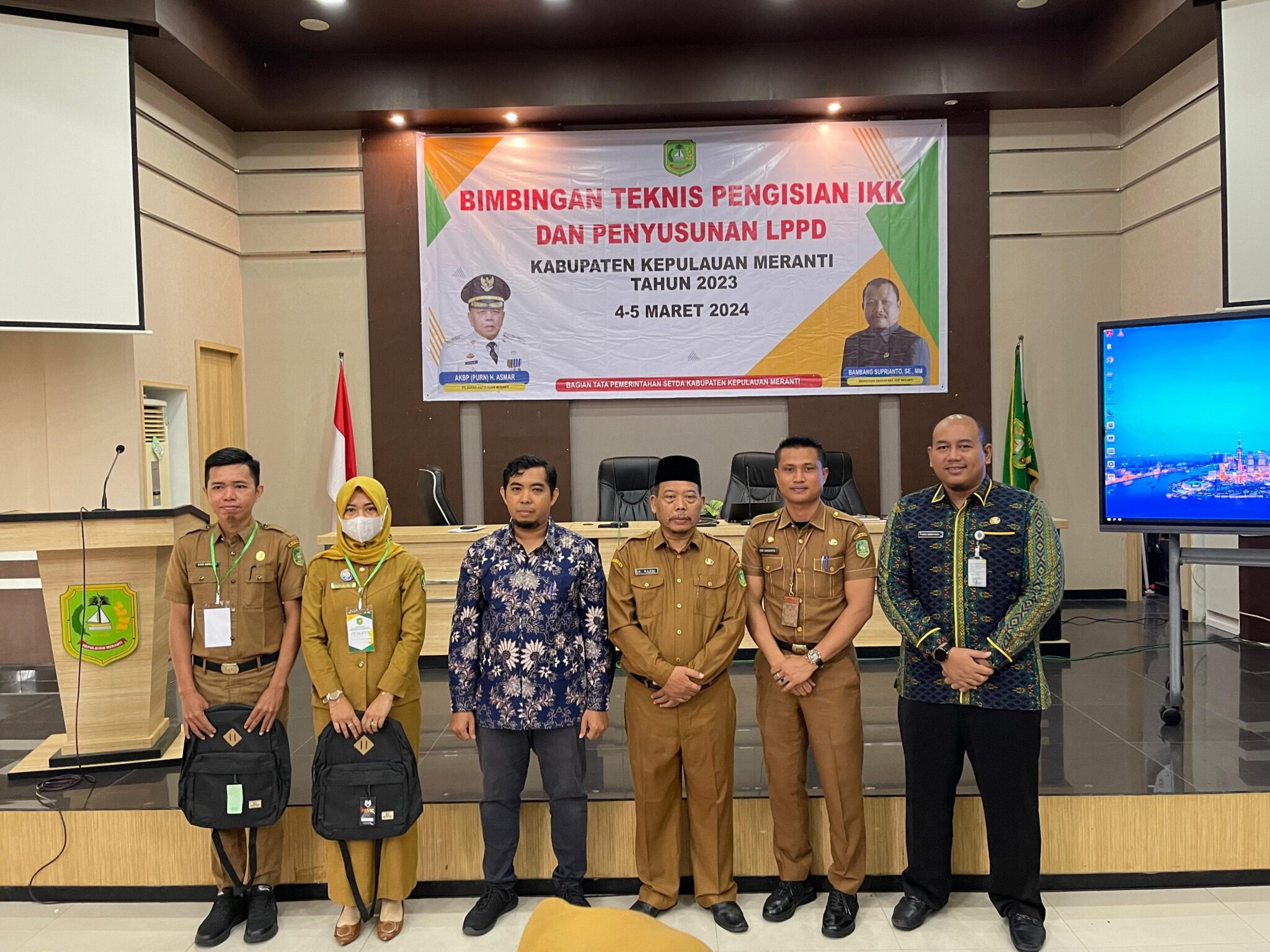 Pemkab Meranti Gelar Bimtek Pengisian IKK dan Penyusunan LPPD