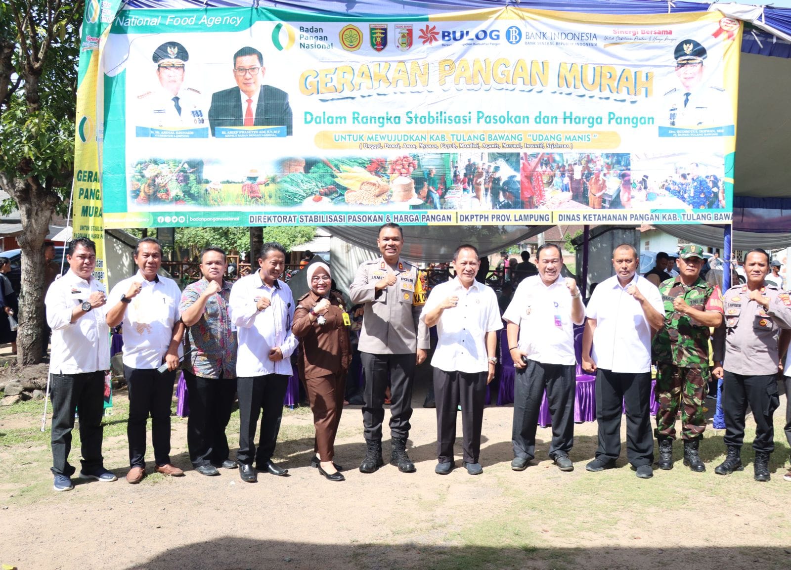Hadiri Langsung Kegiatan GPM, AKBP James: Wujud Sinergitas dan Dukung Penuh Program Pro Rakyat