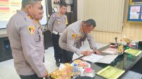 Kapolres Tanjung Balai Pimpin Sosialisasi DIPA RKA/KL dan Penandatanganan Pakta Integritas TA. 2024