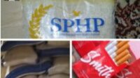 Diduga Oknum Pemilik Toko, Oplos Beras Bulog Dan Rokok Illegal Meraja Lela di Pematang Lumut