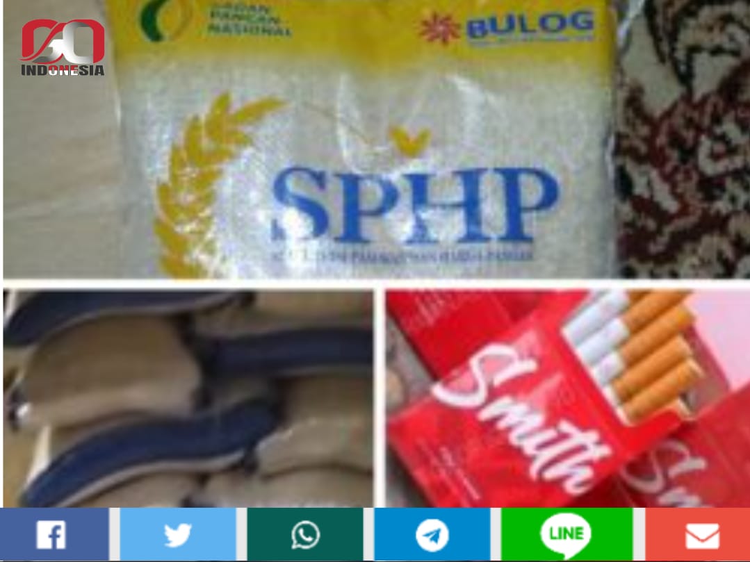Diduga Oknum Pemilik Toko, Oplos Beras Bulog Dan Rokok Illegal Meraja Lela di Pematang Lumut