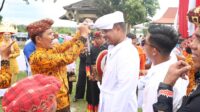 AKBP James Dianugerahi Gelar Adat Pada Acara Puncak Festival Megou Pak Tulang Bawang