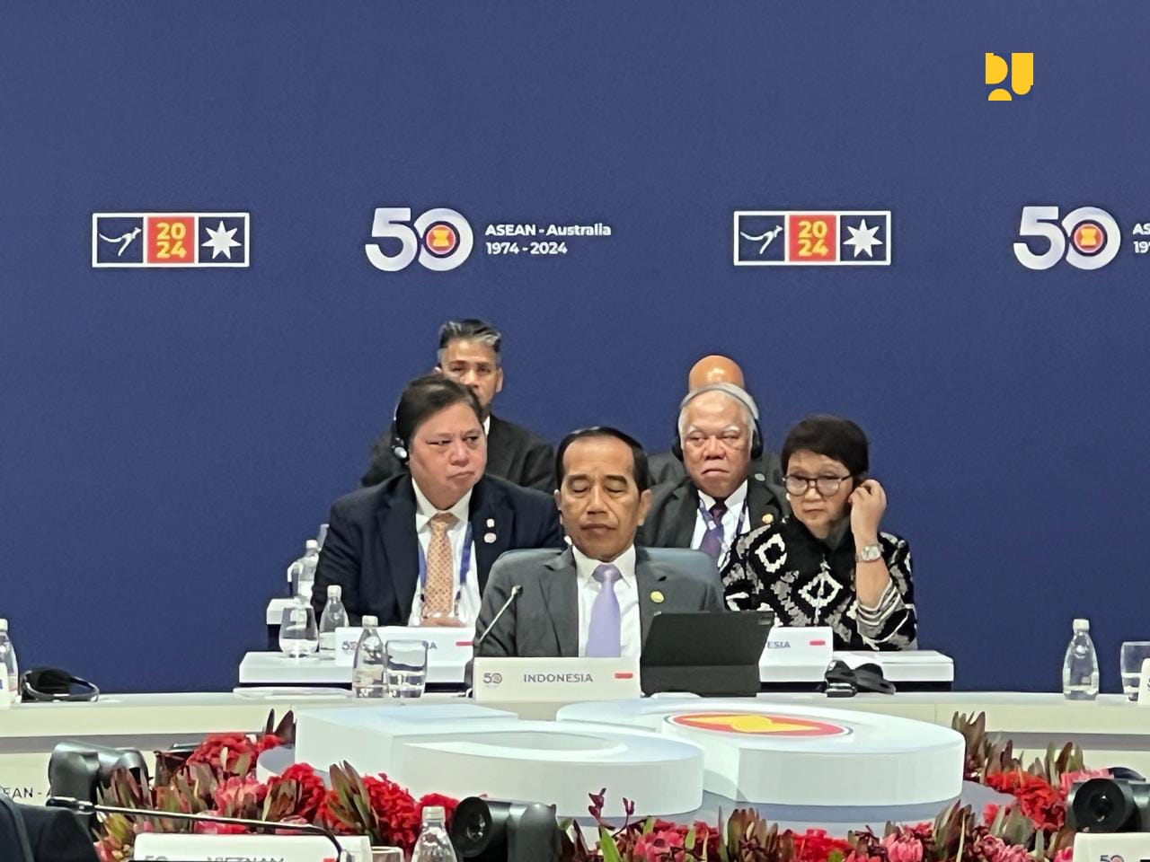 Dampingi Presiden Jokowi dalam Pertemuan Bilateral dengan PM Australia, PM New Zealand dan PM Kamboja, Menteri Basuki Bahas Kerja Sama Infrastruktur