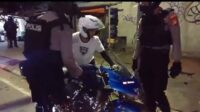 Balap Liar di Gunung Sahari Dibubarkan Tim Perinstis Presisi Polres Metro Jakpus, Begini Situasinya