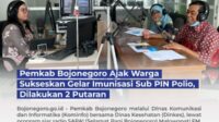 Gelar Imunisasi Sub PIN Polio di Lakukan 2 Putaran Pemkab Bojonegoro Ajak Warga