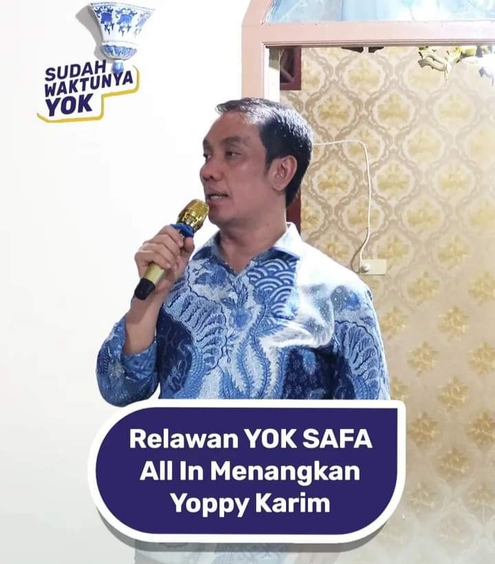 H. Rachmat Hidayat Mengelar Silaturahmi di Sekretariat Pemenangan di Puncak Kemuning